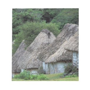 Fiji, Viti, Traditionella hyddhus. Anteckningsblock