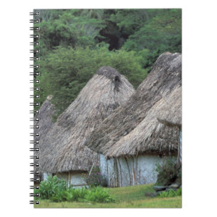 Fiji, Viti, Traditionella hyddhus. Anteckningsbok