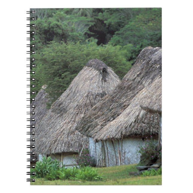 Fiji, Viti, Traditionella hyddhus. Anteckningsbok (Framsidan)
