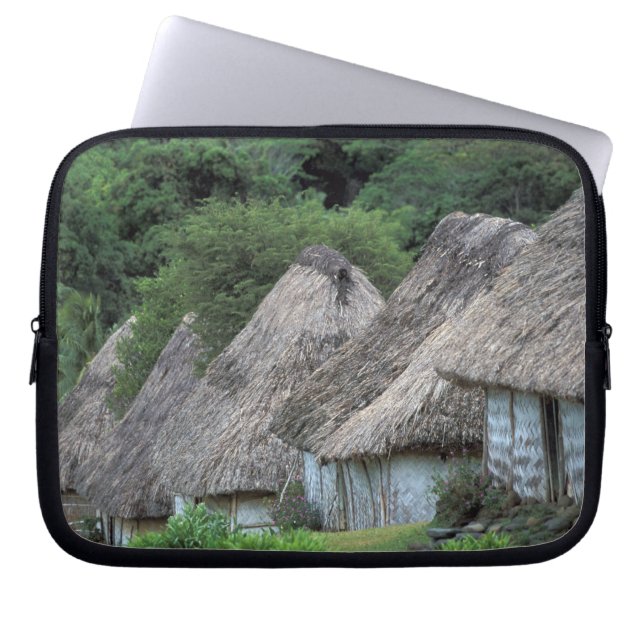 Fiji, Viti, Traditionella hyddhus. Laptop Sleeve (Framsidan)