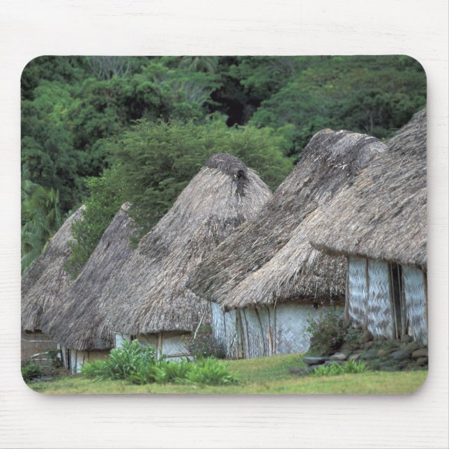 Fiji, Viti, Traditionella hyddhus. Musmatta (Framsidan)