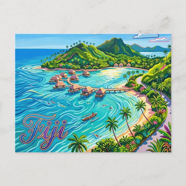 Fiji Vykort (Framsida)