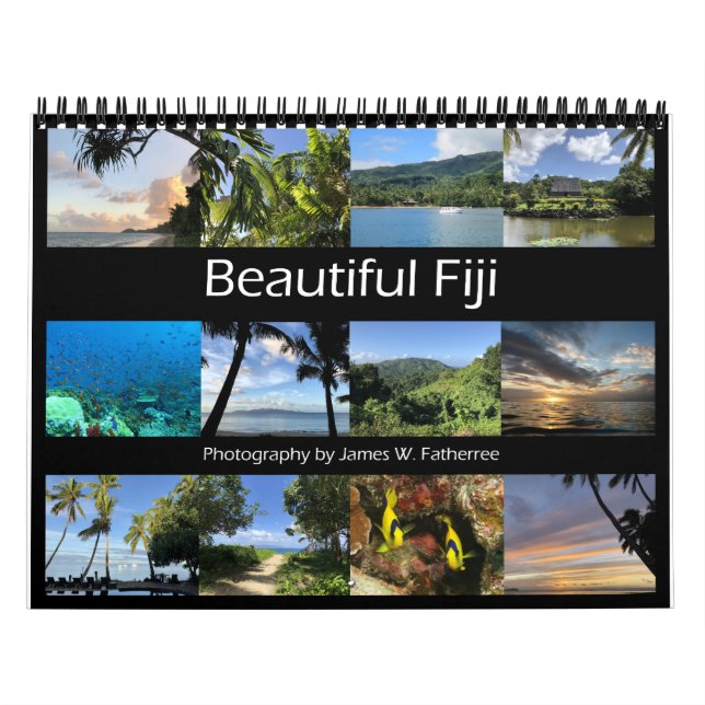 Fiji Wall Calendar av J.W. Faderträdet. Kalender (Omslag)