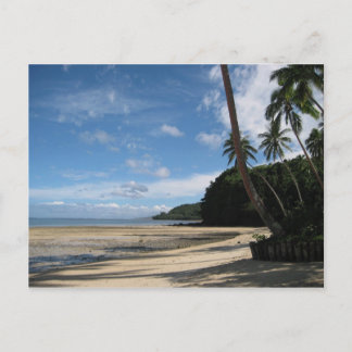 Fijian Beach-vykort Vykort