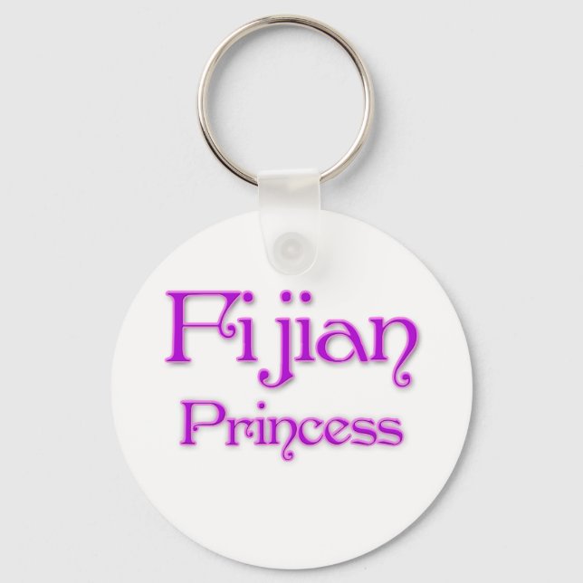 Fijian Princess Nyckelring (Framsida)