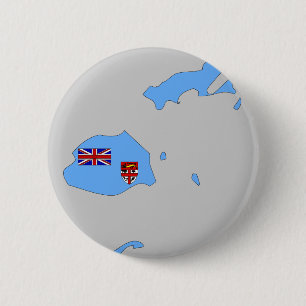 Fijiansk flaggakarta knapp