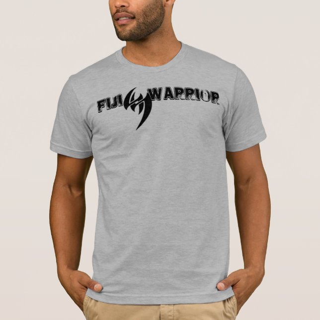 Fijiansk krigare t-shirt (Framsida)