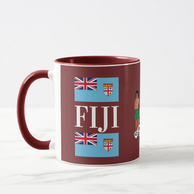 Fijiansk modern mugg (Vänster)