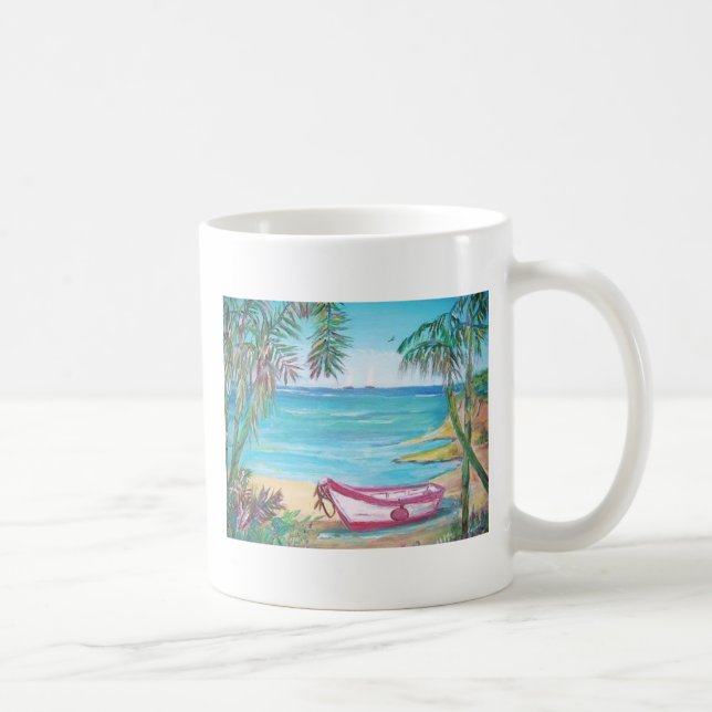 Fijiansk ömugg kaffemugg (Höger)