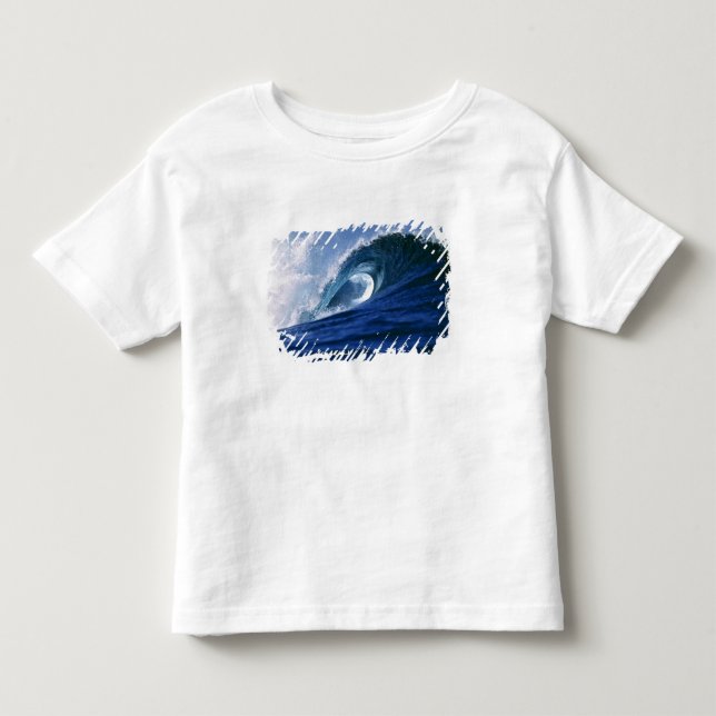 Fijiöarna, Tavarua, Cloudbreak. En våg T Shirt (Framsida)