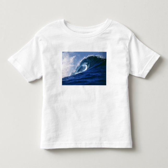 Fijiöarna, Tavarua, Cloudbreak. En våg T-shirt (Framsida)
