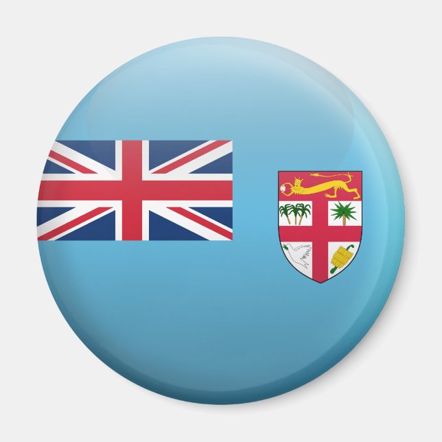 Fijis flagga magnet (Framsidan)