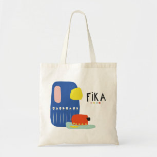 Fika Déco Tote Bag Tygkasse