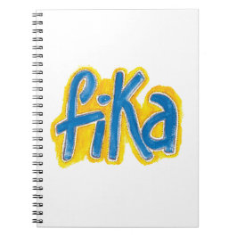 Fika dots anteckningsbok