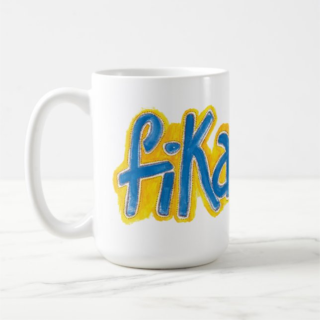 Fika dots Mugg (Vänster)