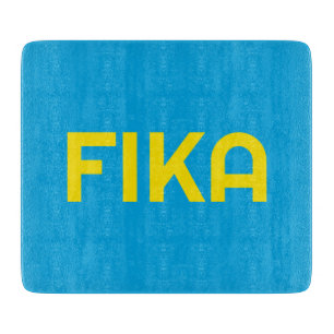 FIKA Fet Gult och Blue
