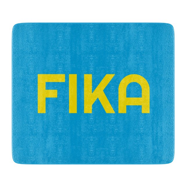 FIKA Fet Gult och Blue (Framsidan)