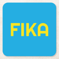 FIKA Fet Gult och Blue