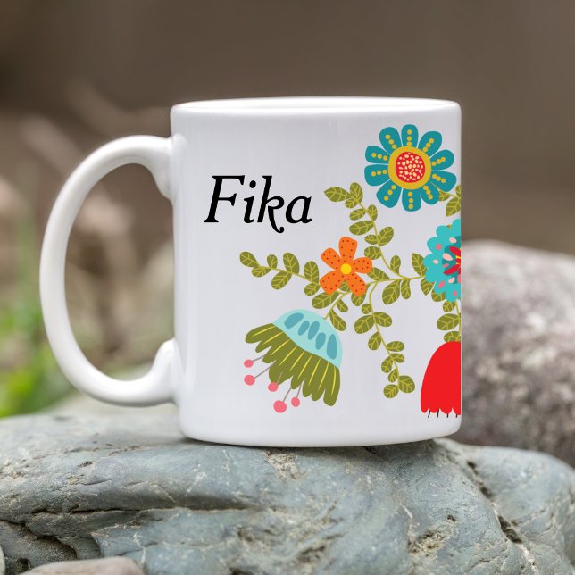 Fika i Garden Kaffemugg (Skapare uppladdad)