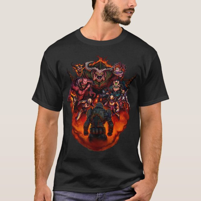 Fikta som helvetet 2 t shirt (Framsida)