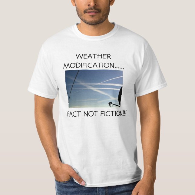 Fiktion för väderändrings..... faktum inte…., t shirt (Framsida)