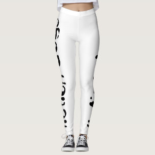 fiktion förföljer yogabyxor leggings