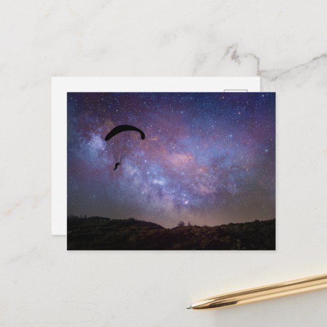 Fiktiv landning vykort (Fram/Back In Situ)