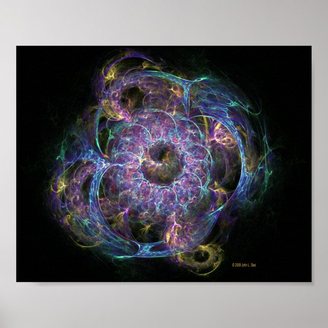 Filamenter 8 x 10 tum Skriv ut Poster (Framsidan)