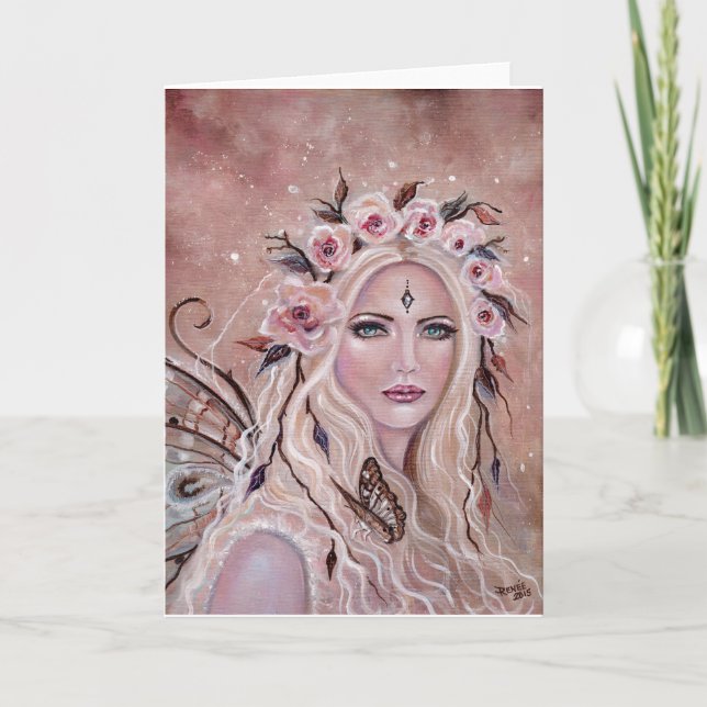 Filantha Fairy Greeting Card av Renee Lavoie Kort (Framsida)