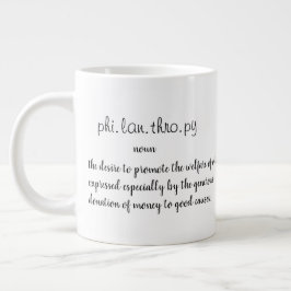 Filantropi Jumbo Mugg