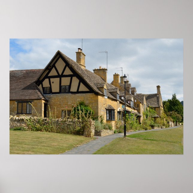 Filer i bredden, poster utskrift i Cotswents (Framsidan)