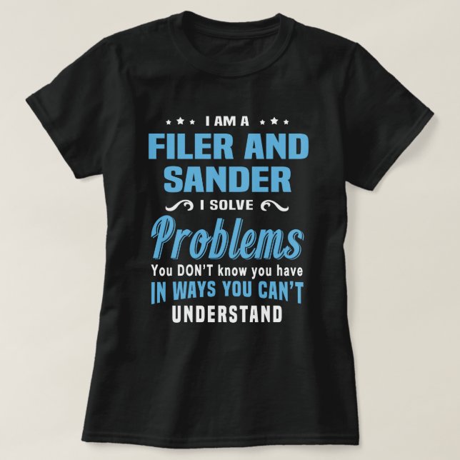 Filer och skander t shirt (Design framsida)