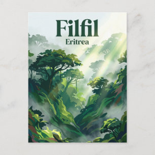Filfil Solomuna (Gröna bältet) Eritrea Vykort