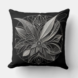 Filigree Floral Mandala Kudde