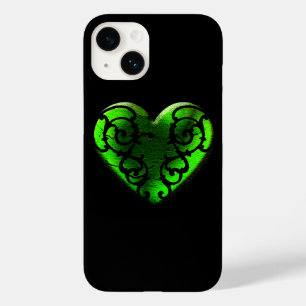 Filigree Goth Grönt Heart
