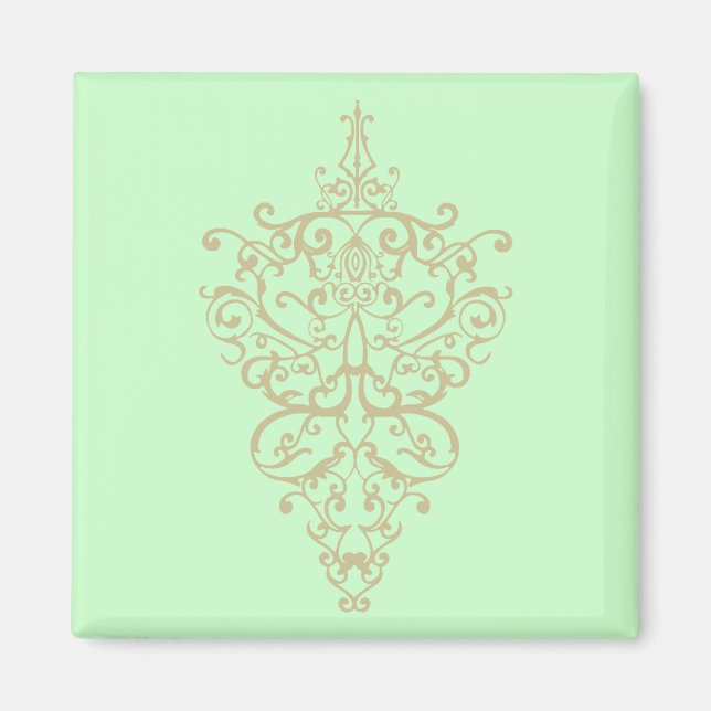 filigree-gult magnet (Framsidan)