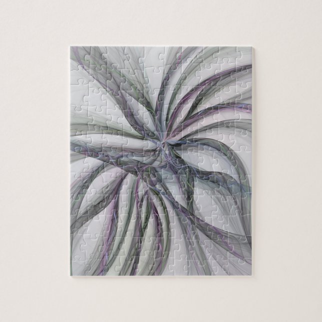 Filigree Motions Modern Abstract Swinging Fractal Pussel (Vertikal)