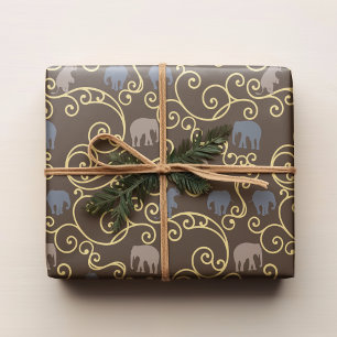 Filigree och Elephants Presentpapper
