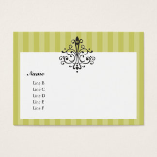 Filigree och Flourish Visitkort