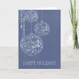 Filigree Ornaments - "Glad helg" Helgkort