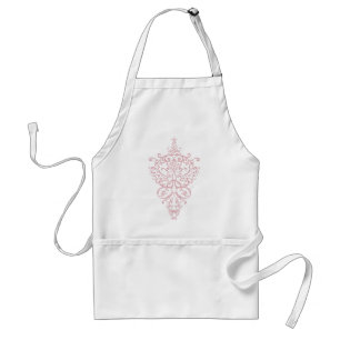 filigree rosa förkläde