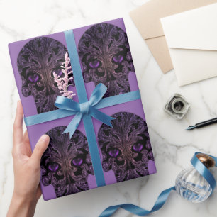 Filigree Skull i Lilans skuggor Presentpapper