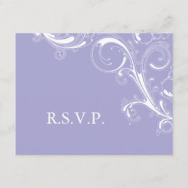 Filigree Swirl Lavender OSA Kort
