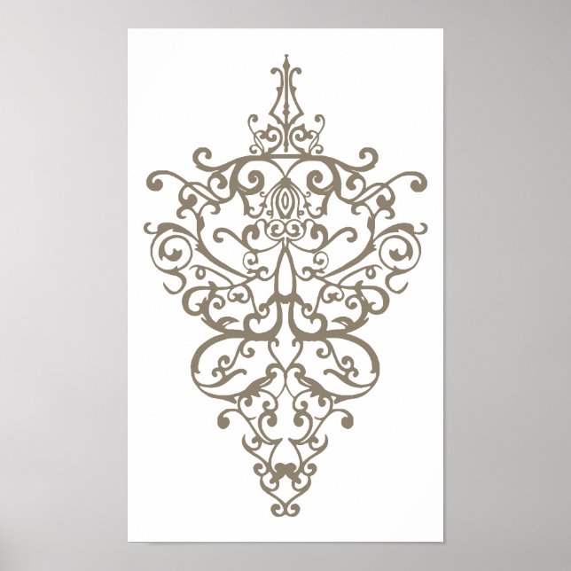 filigree tan poster (Framsidan)