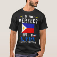 Filipina Women Philippines Flagga Funny Pinay Girl