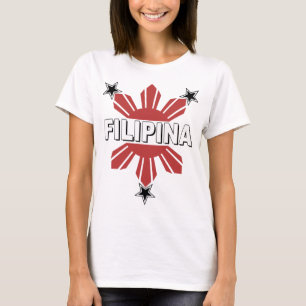 Filipinasol och stjärna t-shirt