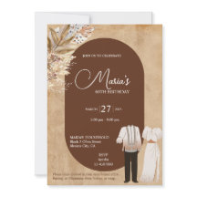 Filipiniana Theme Birthday Bjud Filippinerna