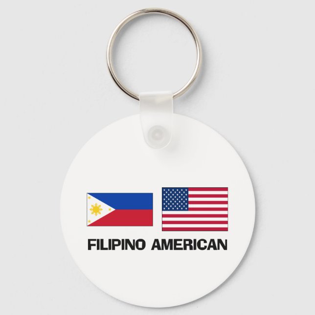 Filipino American Nyckelring (Framsida)