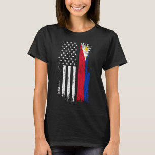 Filipino American Pride Filippinerna T Shirt