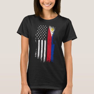 Filipino American Pride Filippinerna T Shirt